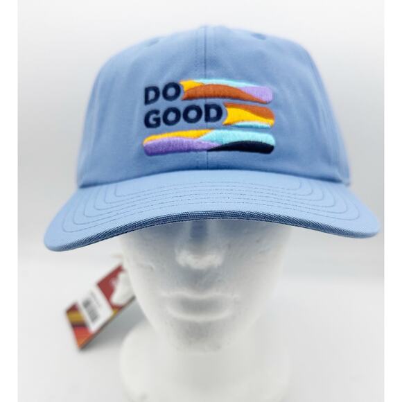 Cotopaxi Do Good Stripe Dad Baseball Cap (For Women) Blue new with tags - Picture 1 of 6